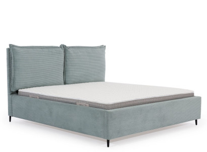 Großes Schlafzimmer Bett Luxuriöses Textilbett Stilvolle Polsterbetten