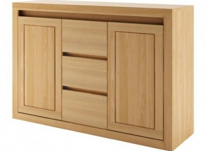 Anrichte Kommode Massivholz Schrank Schränke Echtes Holz Eiche 140x90cm Kommoden
