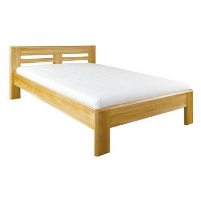 Betten Holzbett Echtes Holz Bett Hotel Design Stil Massive 120x200 Schlafzimmer