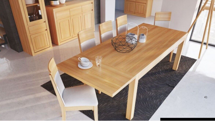 Esstisch Holz Tische Wohn Ess Zimmer Tisch 180x90cm Esstische Massiv Massivholz