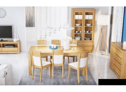 Esstisch Holz Tische Wohn Ess Zimmer Tisch 180x90cm Massiv Massivholz Esstische