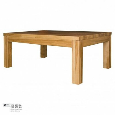Beistell Tisch Couchtisch Echtes Holz Massive Möbel Eiche 100x70cm Neu Tische