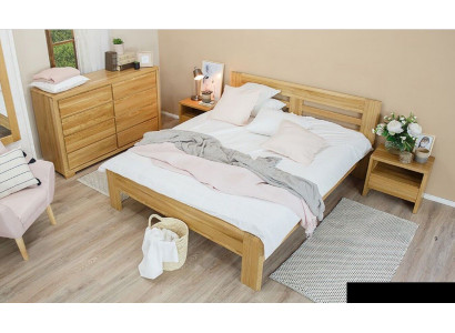 Massivholz Bett 180x200 Doppelbett Buche massiv Echt Hozbett Vollholzbett Neu