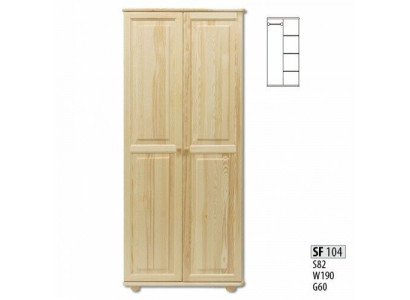 Kleiderschrank Massive Schränke Holz Möbel Schrank Landhaus Stil Schlafzimmer