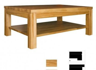 Couchtisch Holz Tische Wohn Ess Zimmer Tisch 100x70 Massivholz