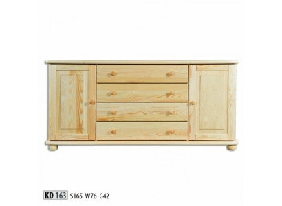 Anrichte Massive Kommode Sideboard Schrank Möbel Kommoden Echtholz Lowboard Neu