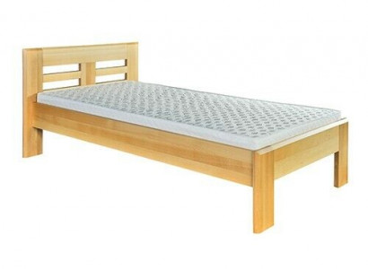 Holzbett Echtes Holz Bett Betten Schlafzimmer Hotel 100x200 Stil Massive Möbel