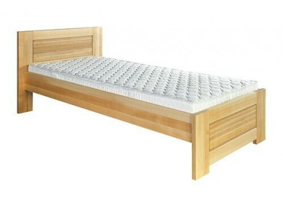 Holzbett Echtes Holz Bett Schlafzimmer Hotel 100x200 Stil Massive Möbel Betten