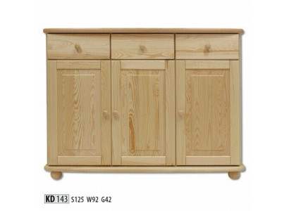Sideboard Anrichte Kommode Kiefer massiv Wohnzimmer vollmassiv Massivholz holz
