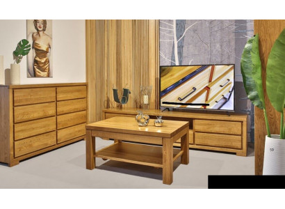 Beistell Tisch Couchtisch Echtes Holz Massive Möbel Eiche 120x80cm Neu Tische