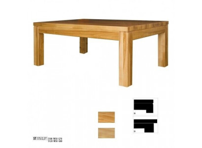Couchtisch Holztisch Echtholz Tischplatte Beistelltisch Tisch 120x80 Couchtische