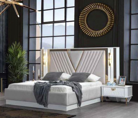 Nachttisch Design Konsole Beistell Schlaf Zimmer Holz Luxus Konsolen
