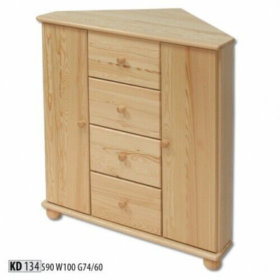 Eckschrank Schrank Regal Kommode Schrankkommode Eckkommoden Massive Anrichte Neu