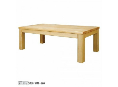Couchtisch Holztisch Echtholz Couchtische Tischplatte Tisch 120x60 Beistelltisch