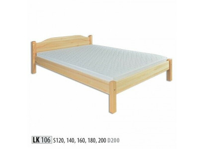 Holzbett Echtes Holz Bett Hotel 200x200 Stil Massive Möbel Schlafzimmer