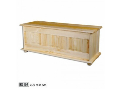 Vollholz Aufbewahrungsbox Holzkiste Deckel Kiefer Handarbeit Kiste Boxen 125x45