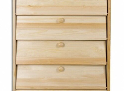 Schuhschrank 4 Fach Kommode Echtholz Massive Möbel Schuhkipper Schuhregal 