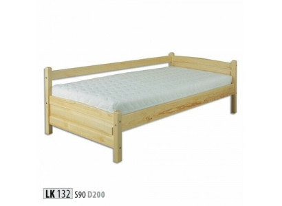 Massivholzbett Kiefer Holz Bettgestell 90x200 Vollholz Handarbeit Neu Gästebett