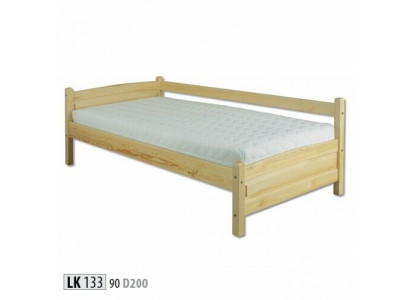 Massivholzbett Kiefer Holz Bettgestell 90x200 Vollholz Gästebett Handarbeit Neu