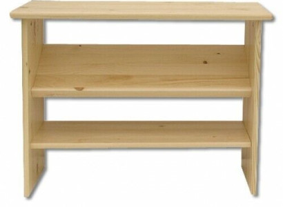 Handgemachte Schuhablage 2 Schicht Schuhständer 2 Ebenen Schuhregal Echtholz