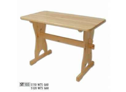 Esstisch Holz Tische Wohn Ess Zimmer Tisch 120x60 Massivholz Esstische Echtholz