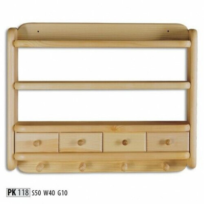 Schrank Vollholz Möbel Holz Regal Massivholz Wandschrank Regale Küchenschrank