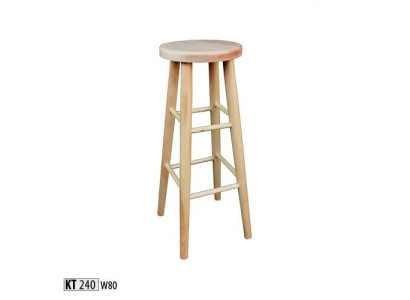 Rund Sitzhocker Holzhocker Massivholz Hocker Fußhocker Stühl Barhocker