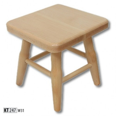 Hocker Holzhocker Schemel Massive Buche Stuhl Sitzhocker Echtes Holz Massiv Neu