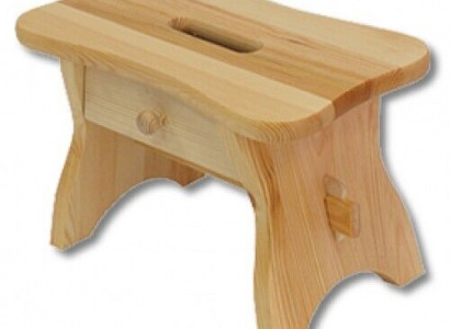 Fussbank Kiefer Fußhocker Echtes Holz Schemel Hocker Massive Fußbank Vollholz