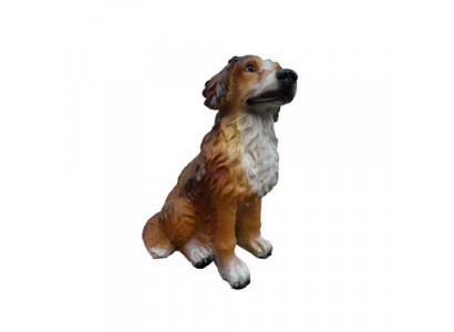 Deko Figur Statue Skulptur 35 cm FIguren Statuen Skulpturen A115 Garten Hund