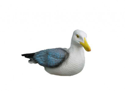 Deko Figur Garten Dekoration Statuen Figuren Skulpturen Möwe Vogel Deko Skulptur