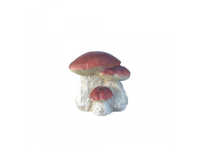 Skulptur Pilz Haus Statue Garten Figuren 25cm Statuen Skulpturen Figur Neu L44