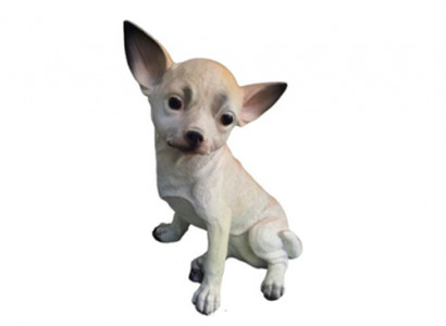 Hunden Figur Statue Garten Skulptur Deko Skulpturen Dekoration