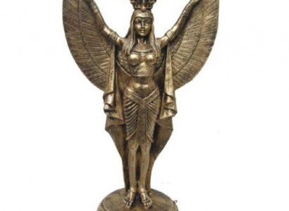 Skulptur Ägypten Göttin Maat Leuchter Standleuchte Lampen Statuen Skulpturen Neu