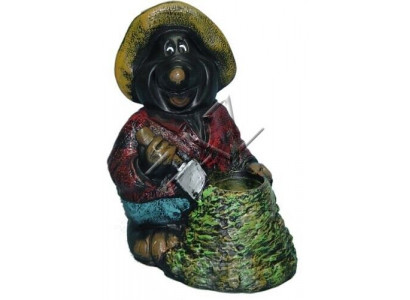 Design Maulwurf Figur Garten Statue Skulptur Figuren Dekoration Neu