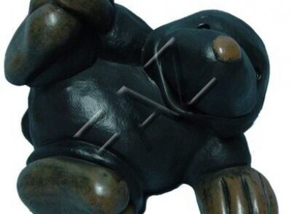 Design Maulwurf Figur Garten Statue Skulptur Figuren Skulpturen Deko Neu c297