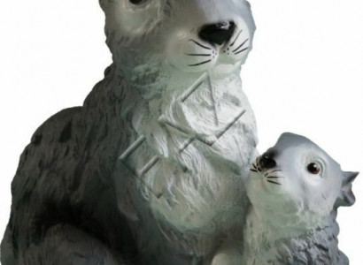 Design Hase Figur Garten Statue Skulptur Figuren Skulpturen Dekoration Neu c650