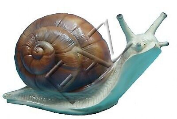 Design Schnecke Figur Garten Statue Skulptur Figuren Skulpturen Dekoration Neu