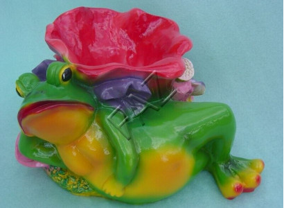 Design Frosch Figur Garten Statue Skulptur Figuren Skulpturen Dekoration c504
