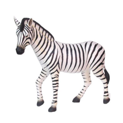 Zebra Lebensgroße Figur Dekoration Statuen Skulptur Garten Deko Figuren 180cm