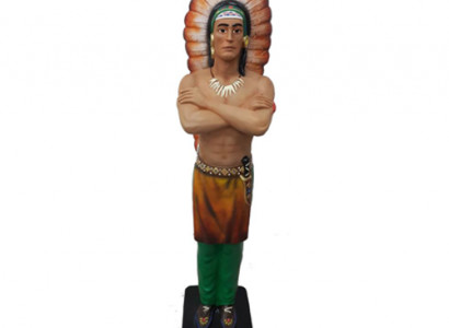Statue der Indianer Figuren Statuen Figur Skulpturen Skulptur Ureinwohner 192cm.