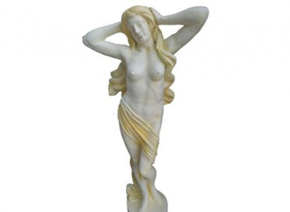 Deko Figur Statue Skulptur 148x71 cm Figuren Statuen Skulpturen Frau Brust R110