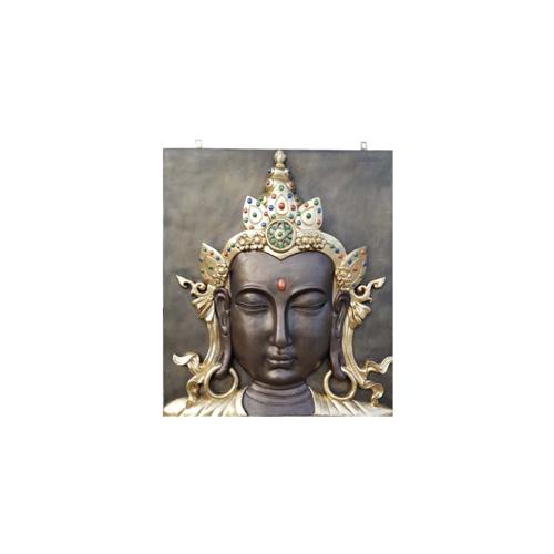 Deko 3D Gemälde Bild Skulptur 184x143cm Statuen Skulpturen Neu Buddha Neu R113b