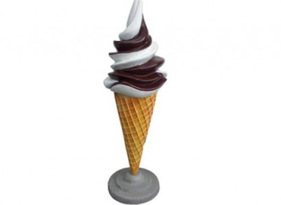 Ice Cream Eisdiele Skulptur Dekoration Figuren Aufsteller 130cm Neu Gastronomie