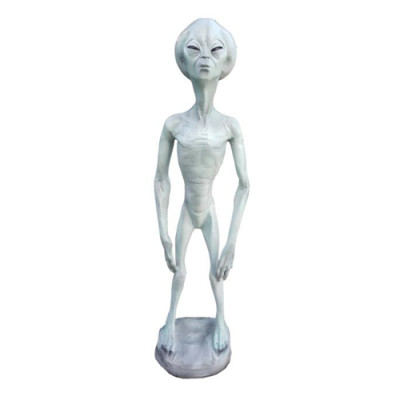Deko Figur Statue Skulptur 135 cm Figuren Statuen Skulpturen Alien Garten P19