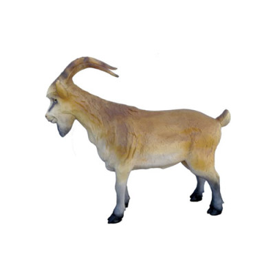 Dekorative Ziege Statue Garten Figuren Statuen 106 cm Lebensgroß Figur Plastik