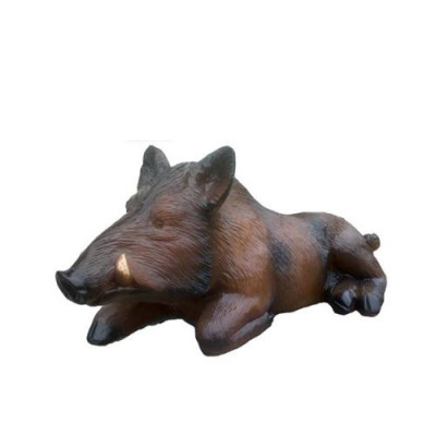 Abstrakte dekorative Wildschweinskulptur Wildschwein Jagd Garten