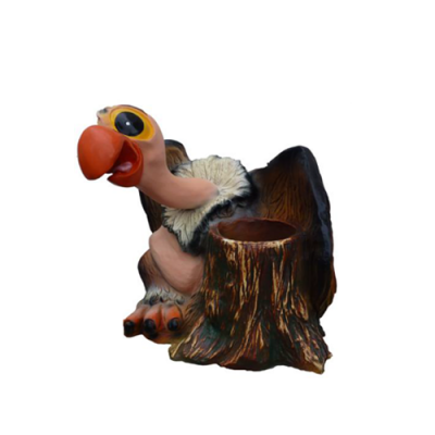 Deko Figur Aasgeier Vogel Garten Figuren Skulptur Statuen Skulpturen 45cm Neu