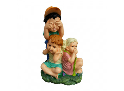 Deko Figur Statue Skulptur 48 cm Figuren Statuen Skulpturen Verstecken Kinder