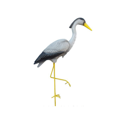 Deko abstrakte moderne Skulptur Vogel Reiher Dekoration Skulpturen Statuen 88 cm